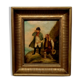 Painting Napoleon I in Italy.