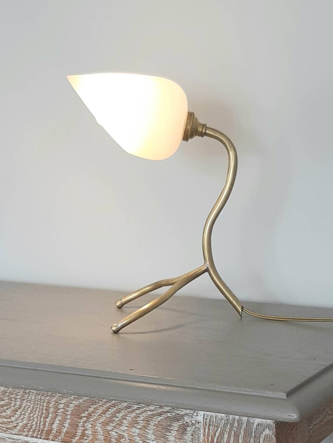 lampe tripode année 50