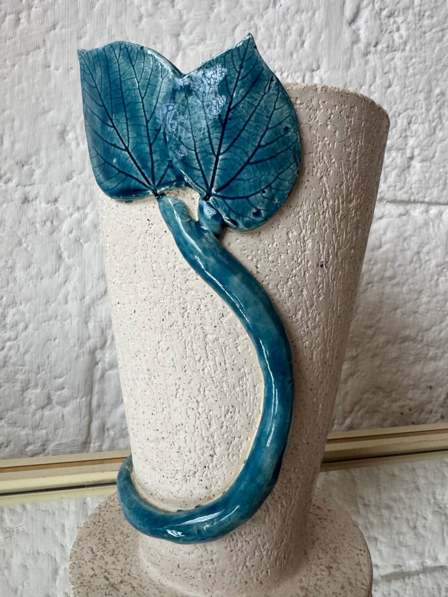 Lampe céramique artisanale vintage 