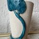 Vintage handcrafted ceramic lamp