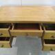 Danish-style blond oak desk