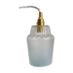 Baladeuse tulipe vintage en verre