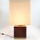 Four table lamps