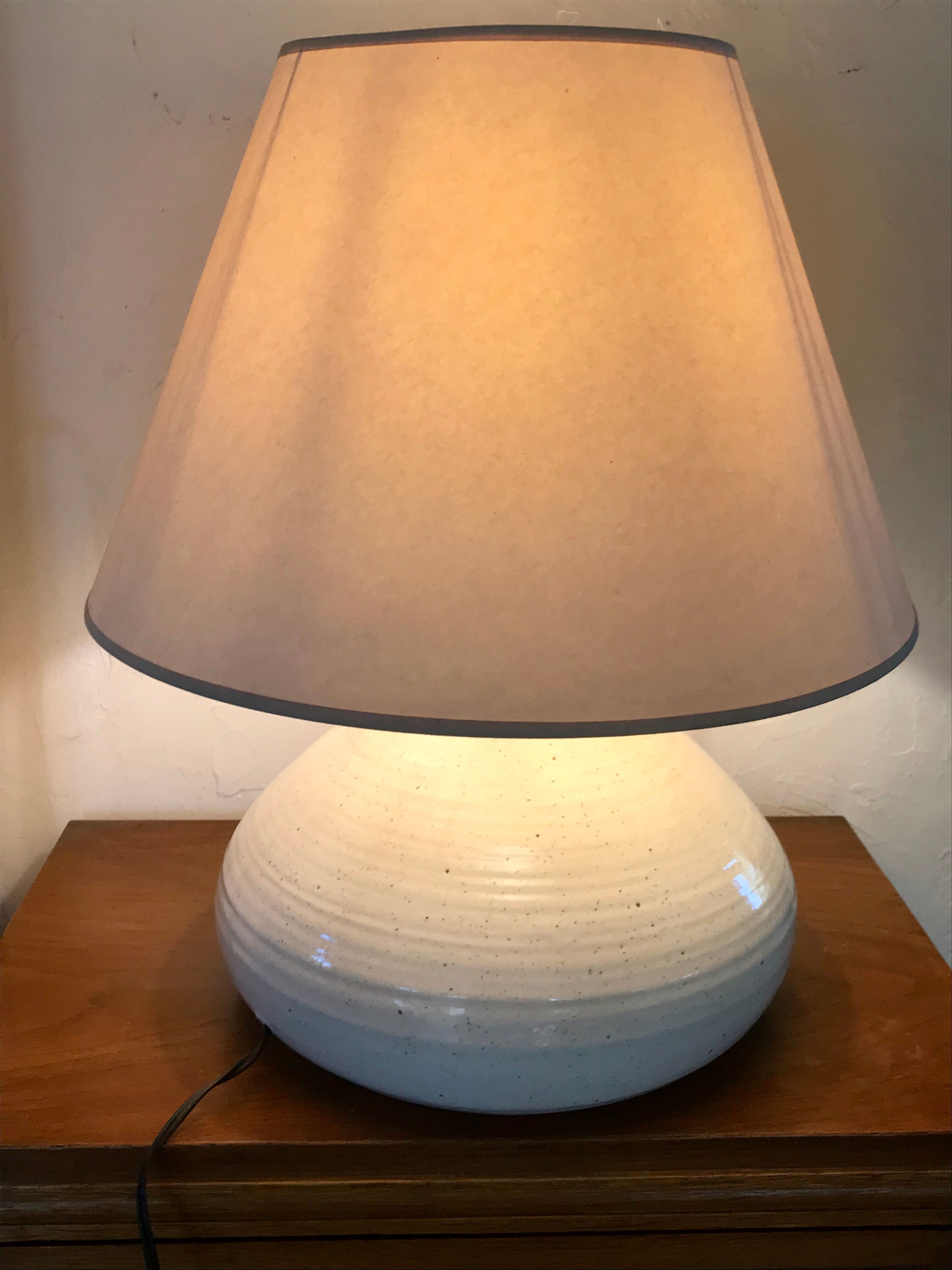 Vintage ceramic lamp