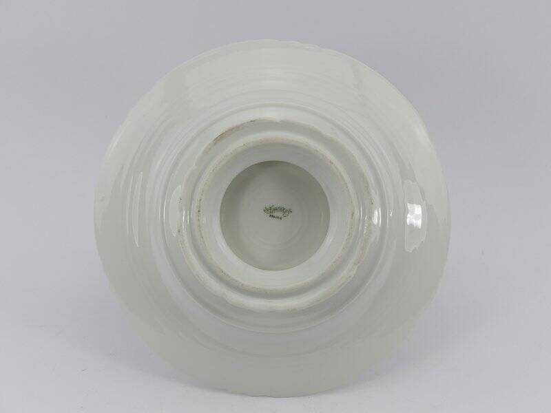 Old porcelain heel plate from Limoges