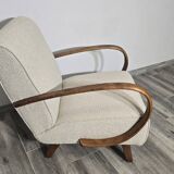Fauteuil Art Déco par Jindrich Halabala