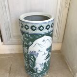 Porcelain roller umbrella holder