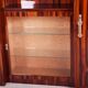 Art Deco Mahogany Sideboard with Mirror, France, 1920s