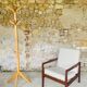 Vintage floor-standing coat rack, circa 1970s