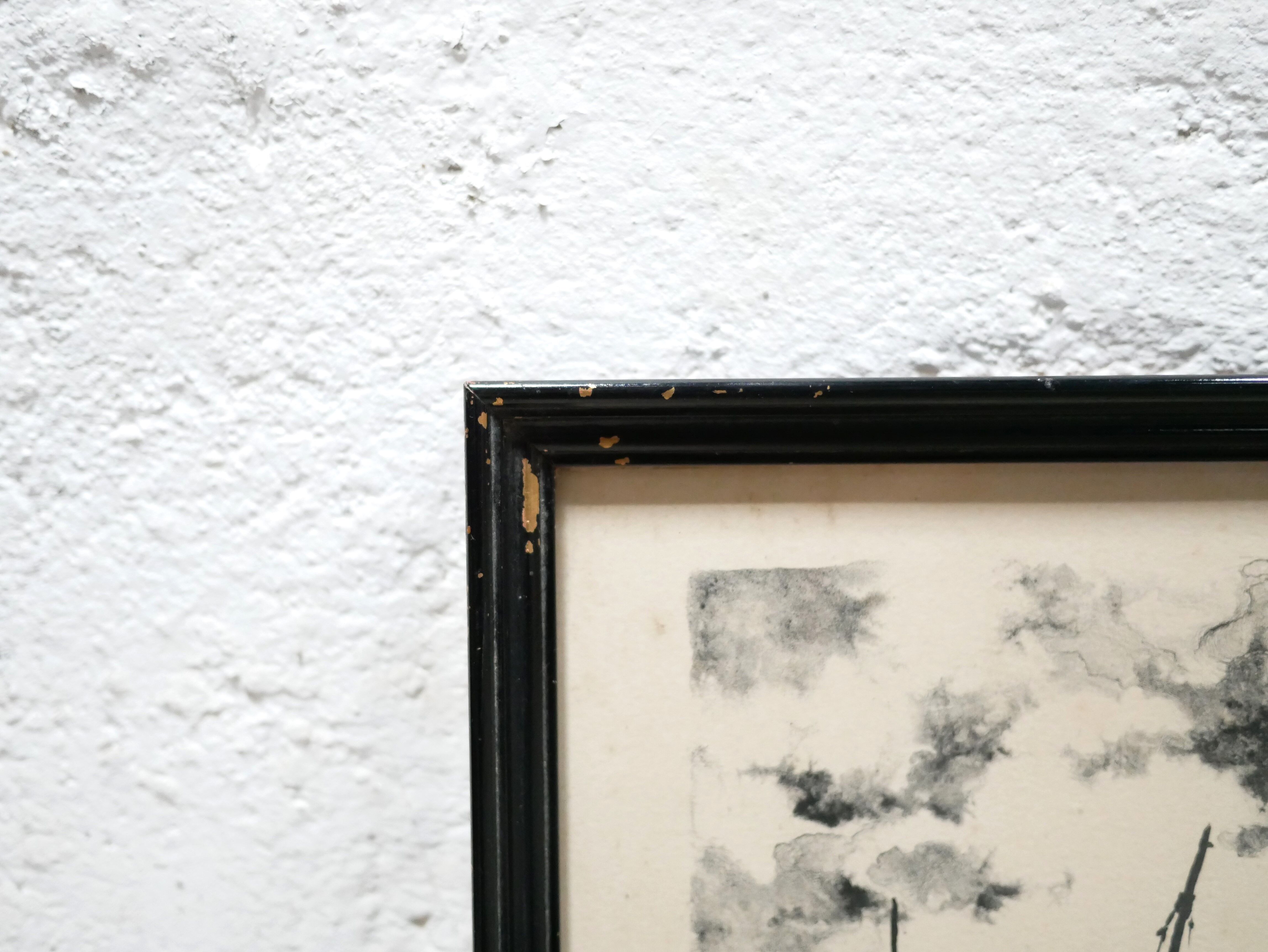 Lithograph artist's proof signed Paul Petit