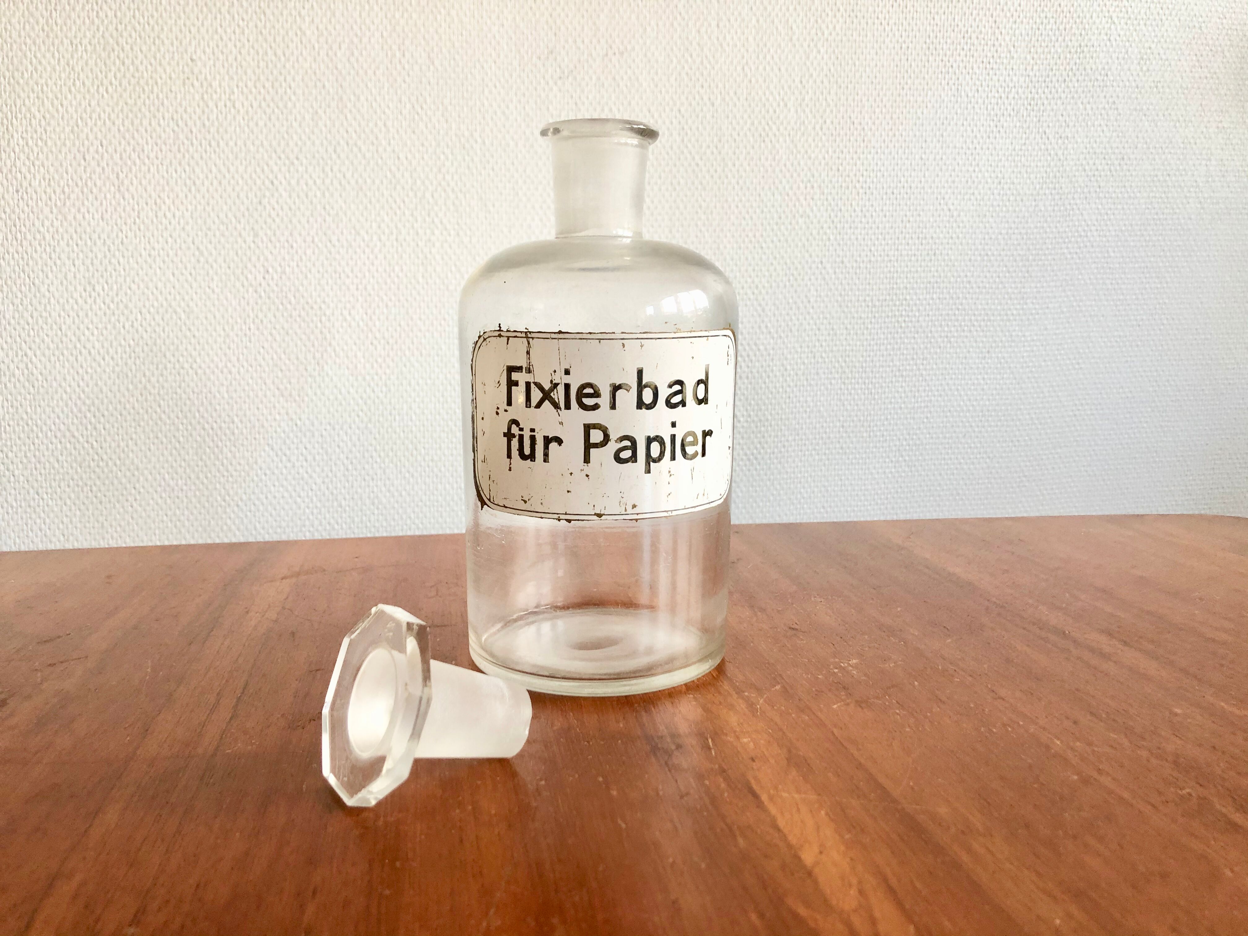 German printing bottle