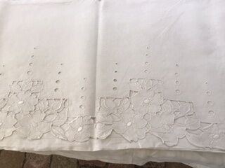 Drap Richelieu 2 people pure cotton