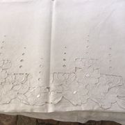 Drap Richelieu 2 personnes pur coton