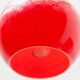 Red opaline glass pendant lamp by Peill&Putzler 1970