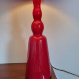 Vintage glass foot lamp