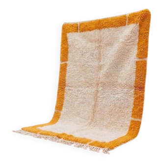 Handmade traditional Berber rug size 140x260 cm