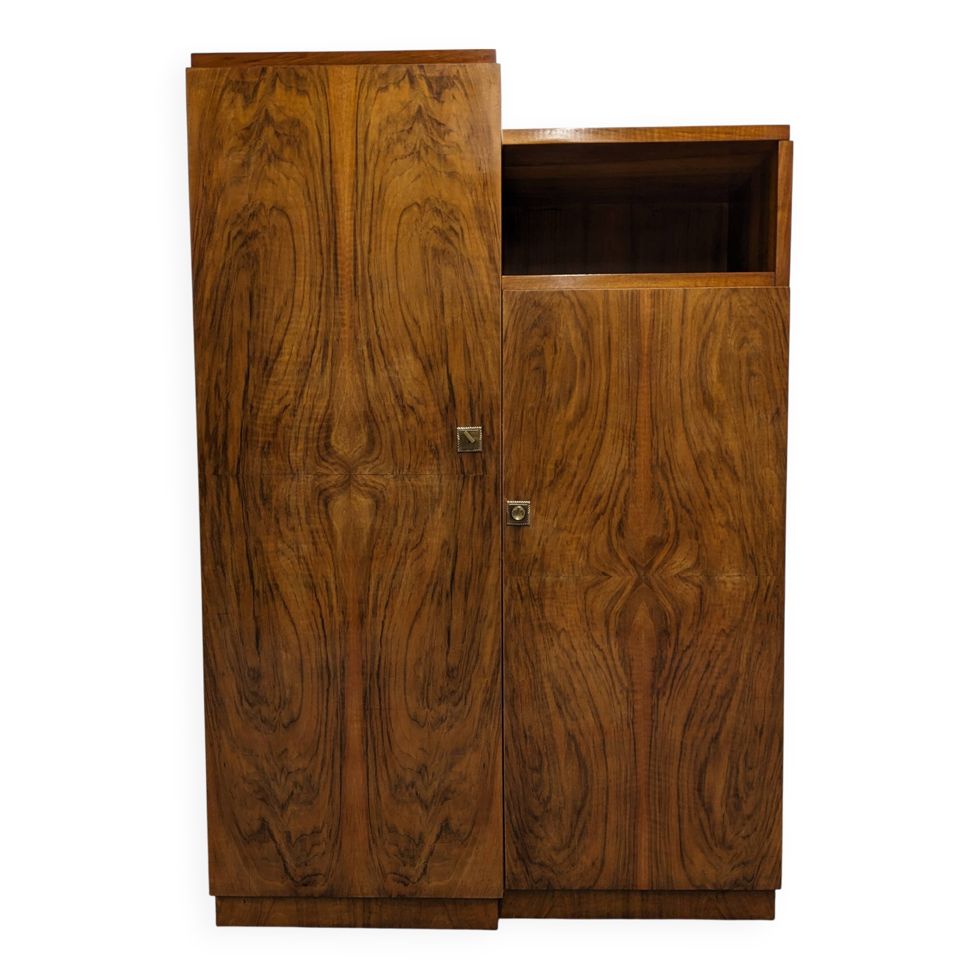 Art Deco burr walnut wardrobe circa 1930