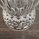 Art Deco vase in cut glass Ruby & Diamond