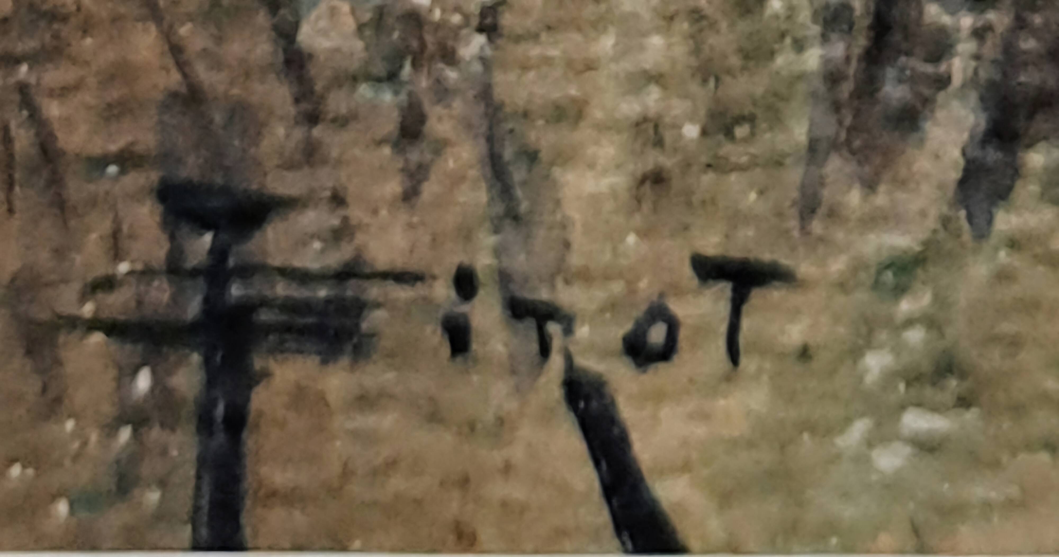 Impressionist watercolour signed Girot - 19th century - French school