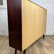 Vintage Scandinavian rosewood bookcase by Brouer, 1960s