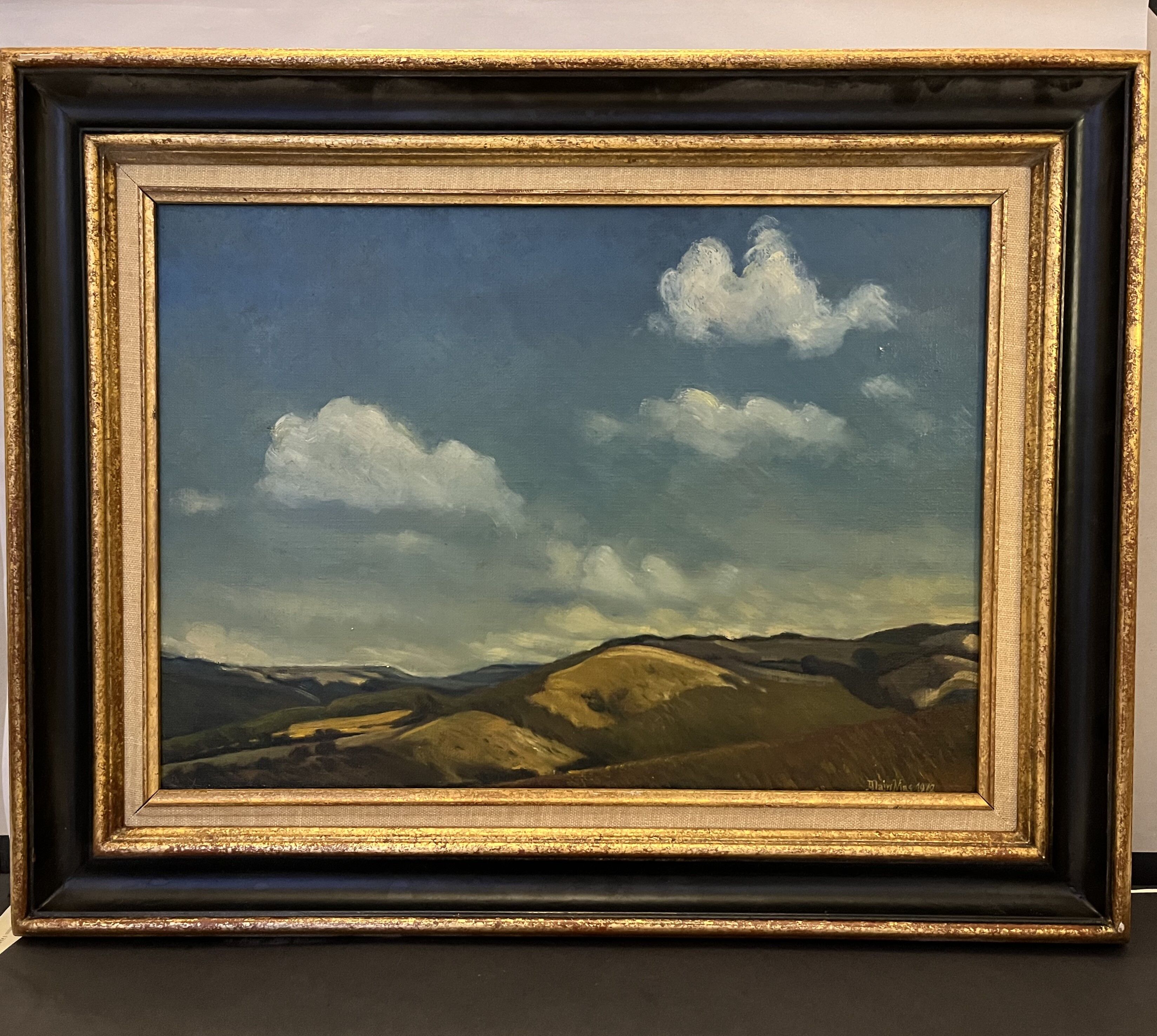 Tableau huile sur toile paysage