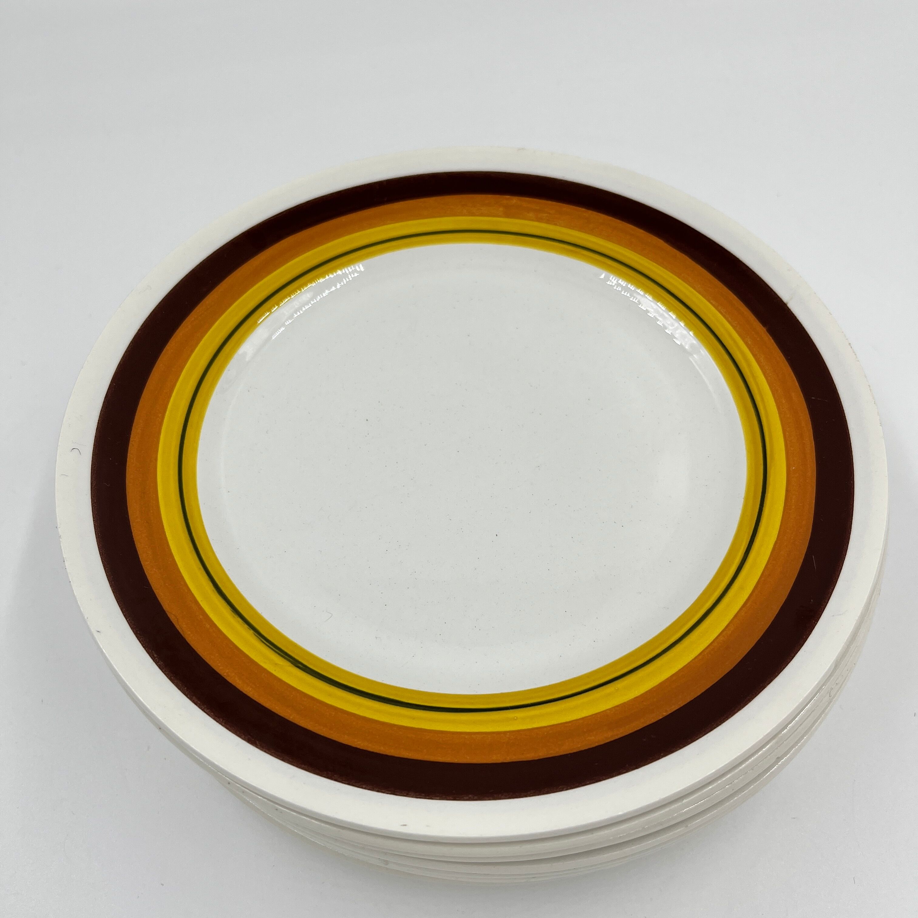 Set of dessert plates moulin des loups