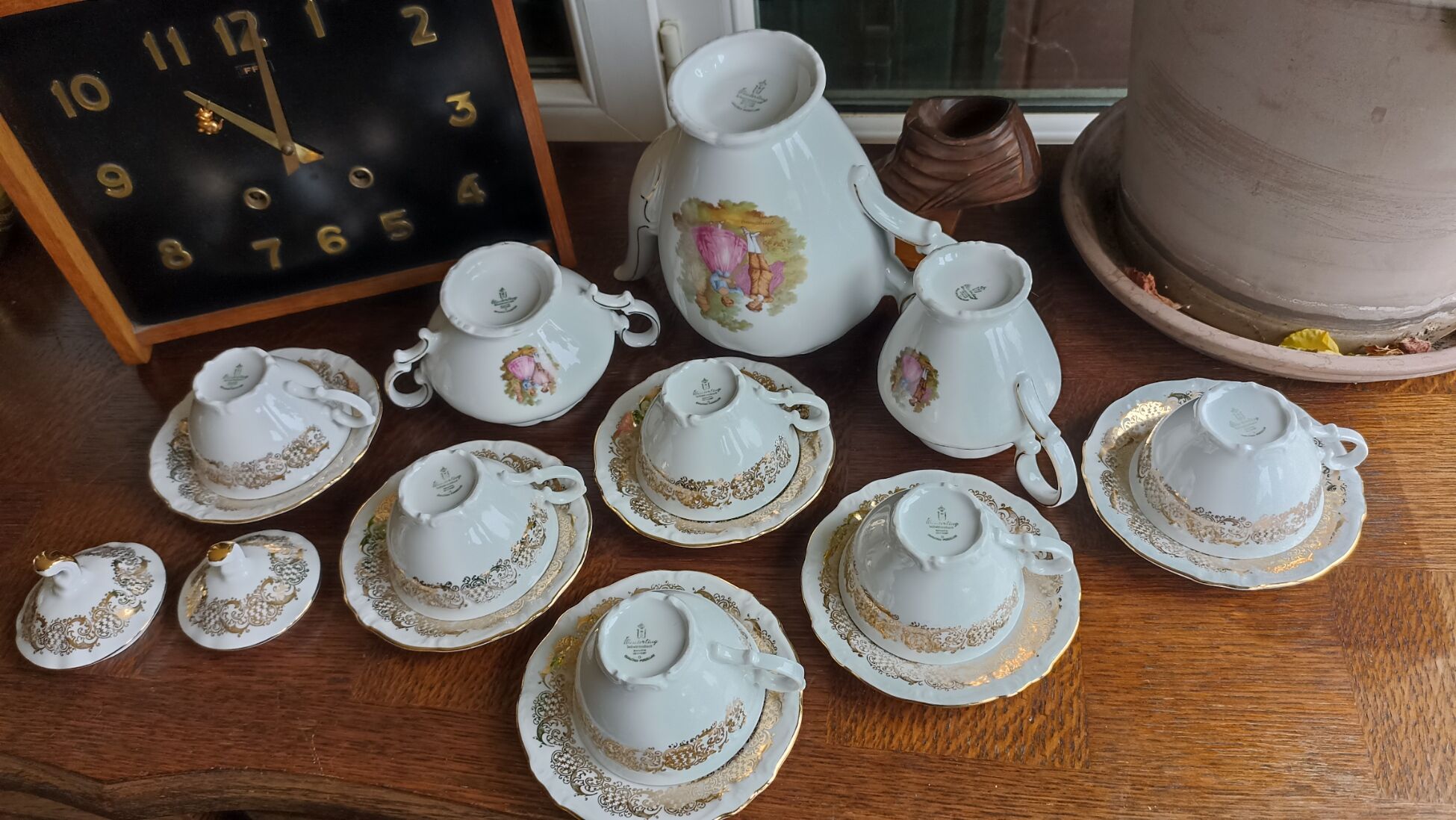 Winterling Scharzenbach coffee service for 6 people