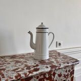 Large enameled coffee pot