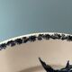Series of 5 flat plates Terre de Fer HB and Cie Choisy Le Roi