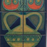 Tile Panel Julia Brändle, 1960s, Swiss