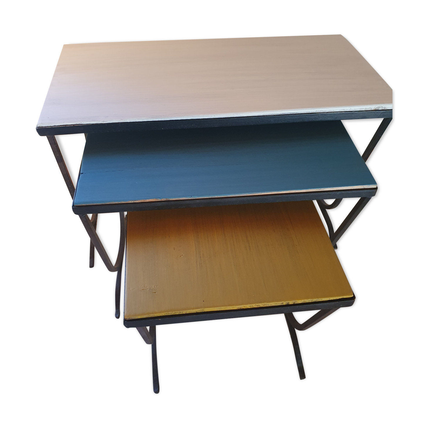 Vintage nesting tables