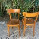 Lot de quatre chaises bistrot