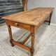 Antique French table farm dining table 19th century 73 x 201 cm