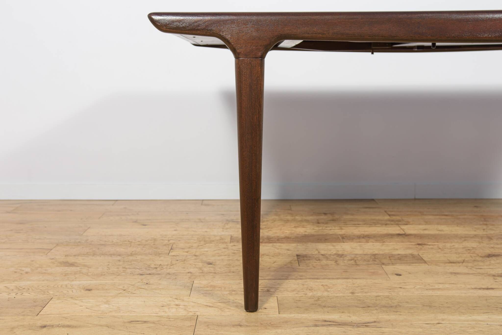 Mid-Century Teak Extending Dining Table Designed by Johannes Andersen for Uldum Møbelfabrik, Denmark, 1960s