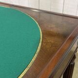Louis Philippe 19th-century gaming table in mahogany.