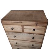 chest of drawers in fir from the 60s