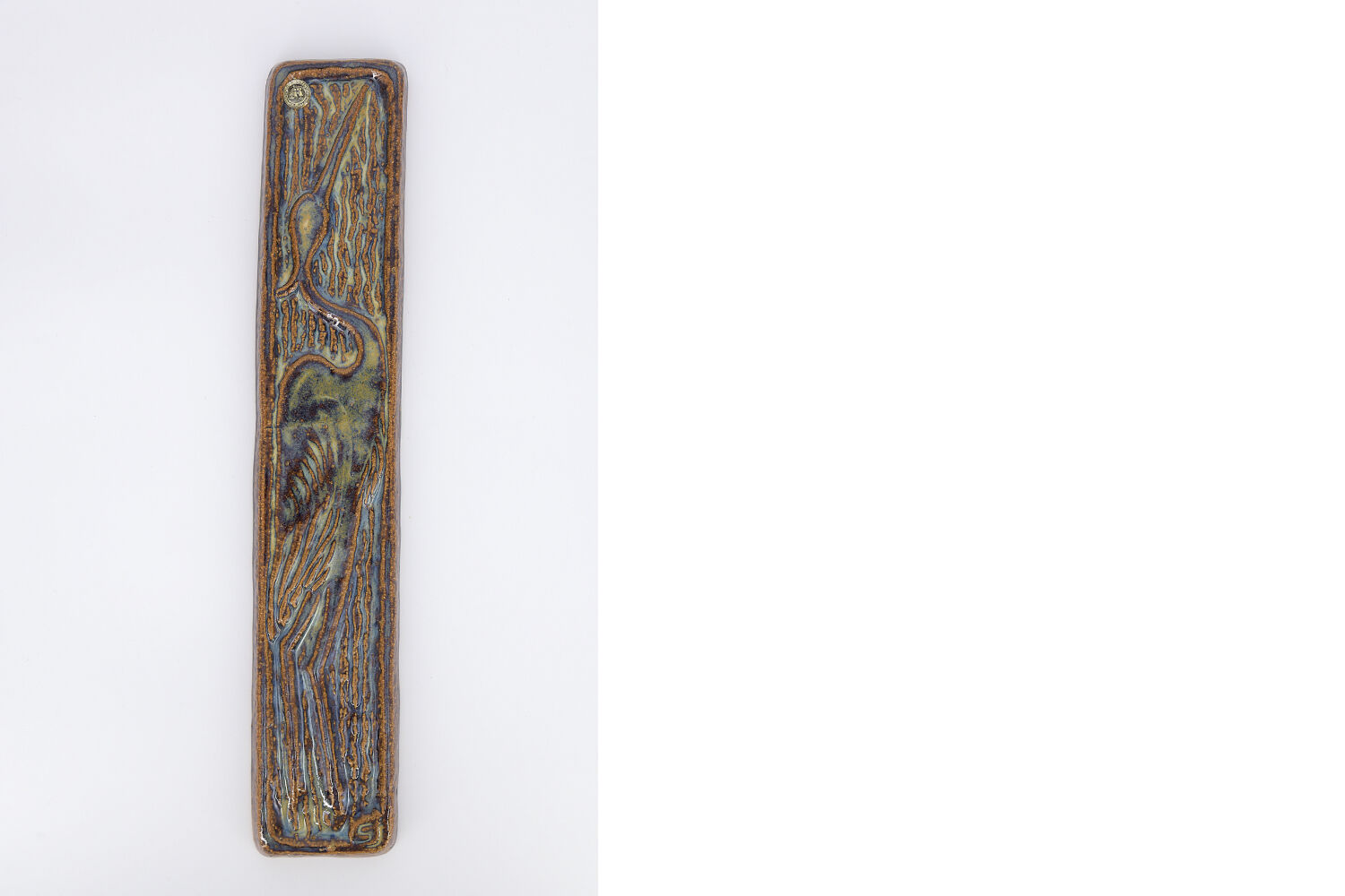 Scandinavian decorative ceramic relief by Svend Åage Jensen for Søholm, 1960s