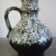 Vintage ceramic vase fat lava West Germany