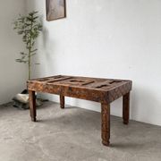 Savoyard folk art coffee table