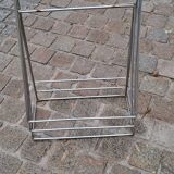 3 desk trestles 1970 chrome steel