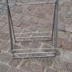 3 desk trestles 1970 chrome steel