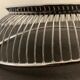 Stainless steel bread basket or fruit basket, Alfra Italy
