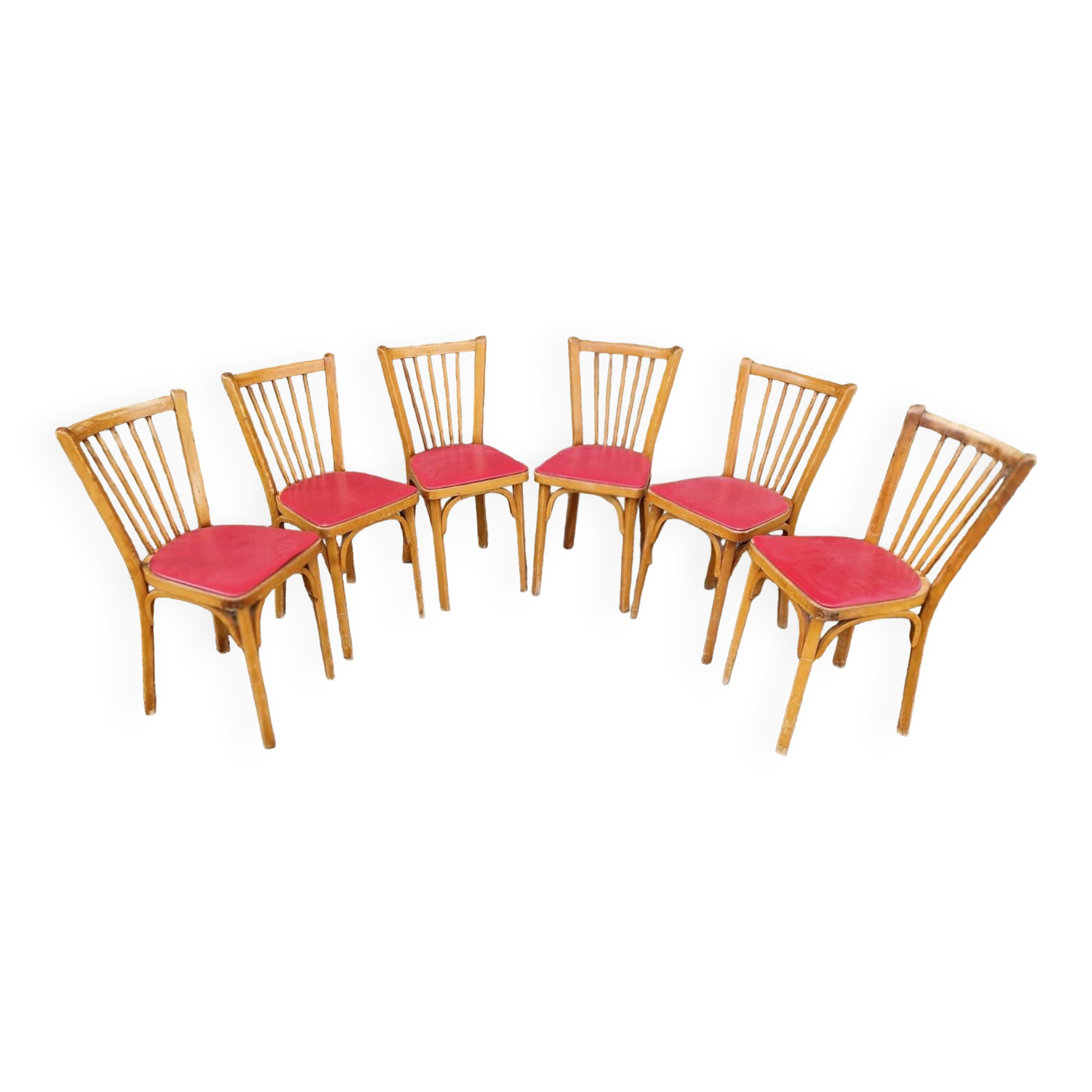 Set de 6 chaises Baumann 70's