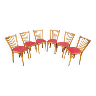 Set de 6 chaises Baumann 70's