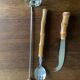 Bamboo handle ladle