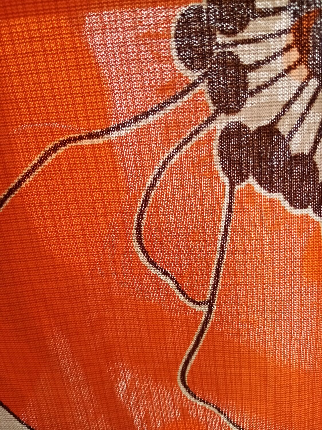 Vintage round tablecloth
