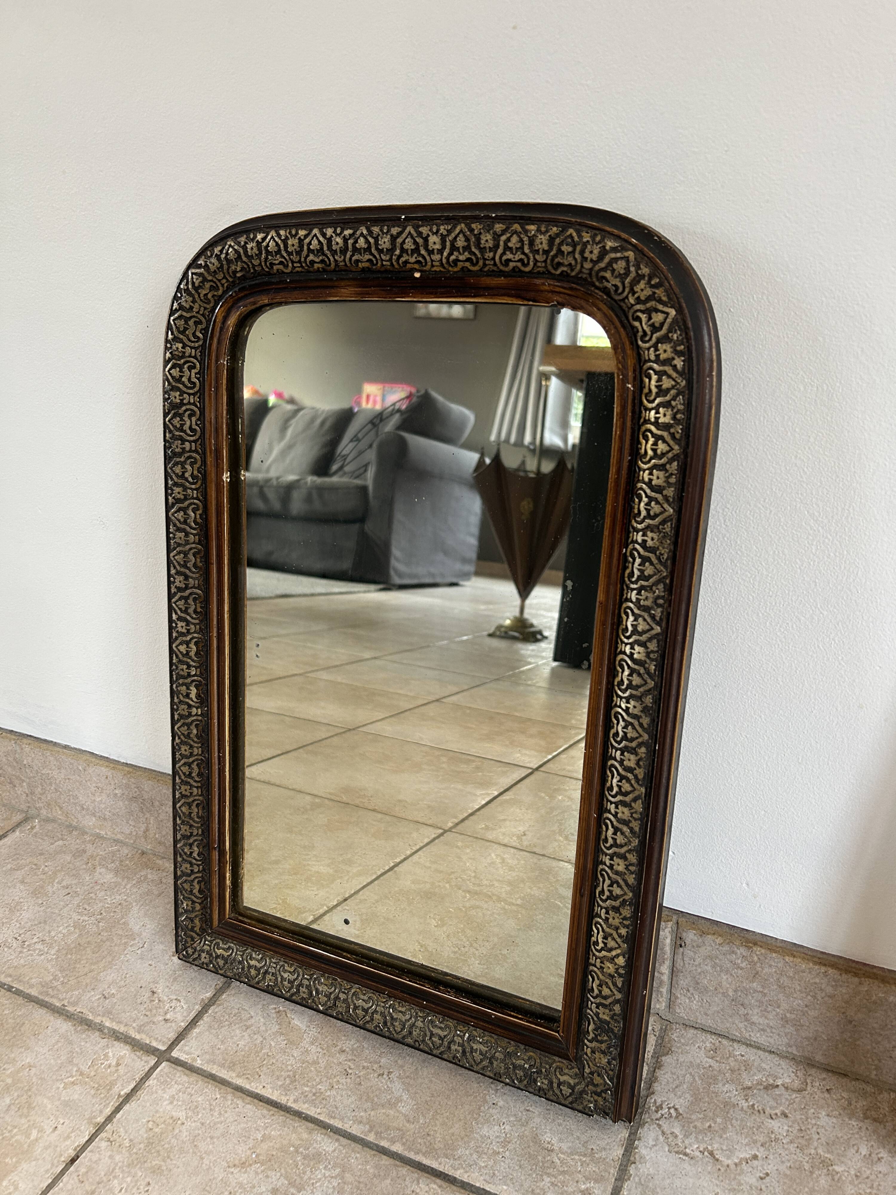 Napoleon III period mirror