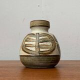 Danish vase from the mid-century pottery studio of Søholm, 1960s.