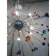 Multicolour “star” murano glass sputnik chandelier