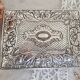 Vintage silver metal jewelry box